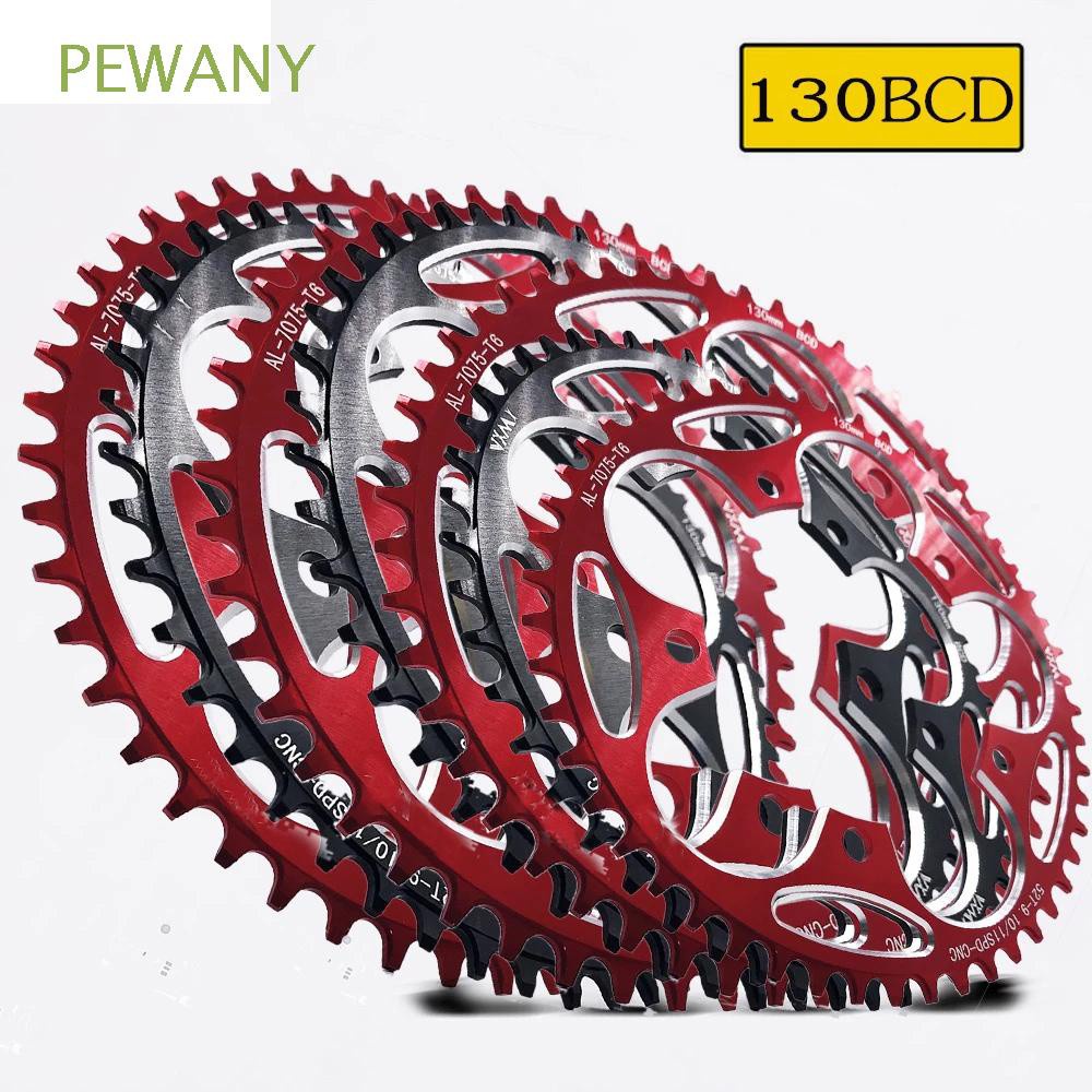 Đĩa Xích Xe Đạp Siêu Nhẹ 130bcd 52t 54t 56t 58t 60t Bằng Hợp Kim Nhôm Nhiều Màu Sắc