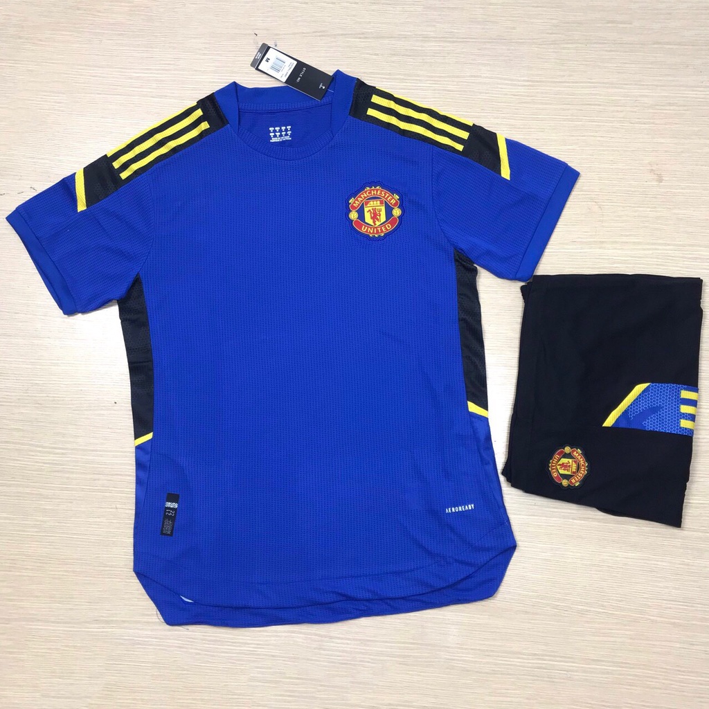 Áo bóng đá Bộ Áo Đấu Set áo thể thao  Set CLB Mu Đỏ Classic AIG Hàng ThaiLand Cao Cấp