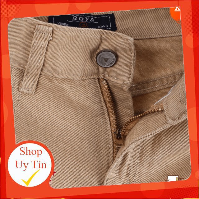 Quần đùi jeans nam chất trơn bigsize ba màu trắng/đen/vàng - 007