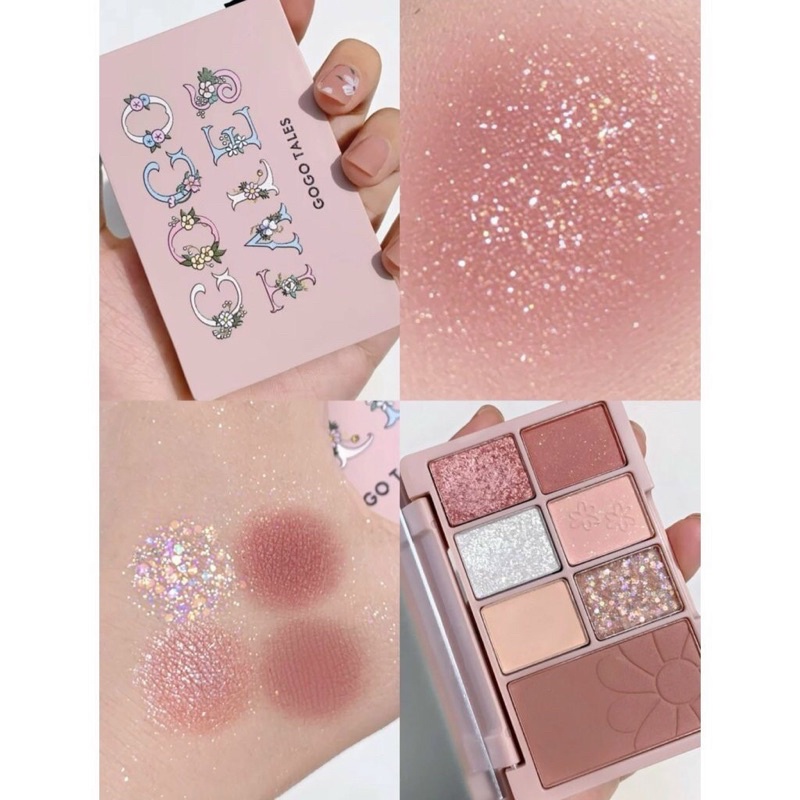 Bảng Phấn Mắt Gogo Tales Flowers Are Blooming Eyeshadow Chính Hãng