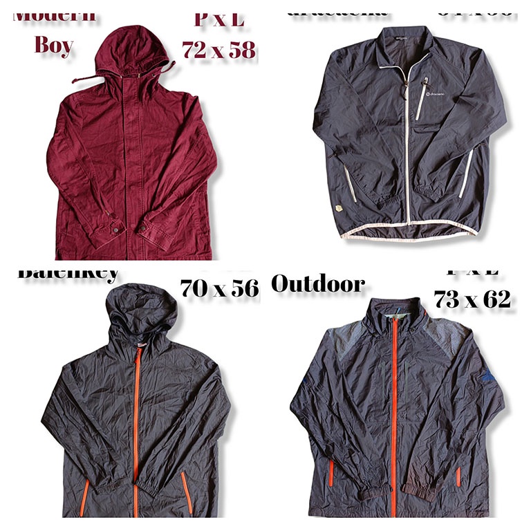 Thrift Mix Preloved Second Jacket Parka