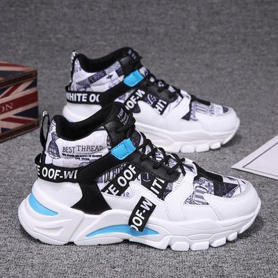 Fashion Shoes Casual 2021 Men Sneakers Korean Street Shoes Lightweight Hollow Sole Spring and summer men's shoes breathable deodorant sports leisure running shoes Korean fashion dad shoes men's versatile fashion shoes