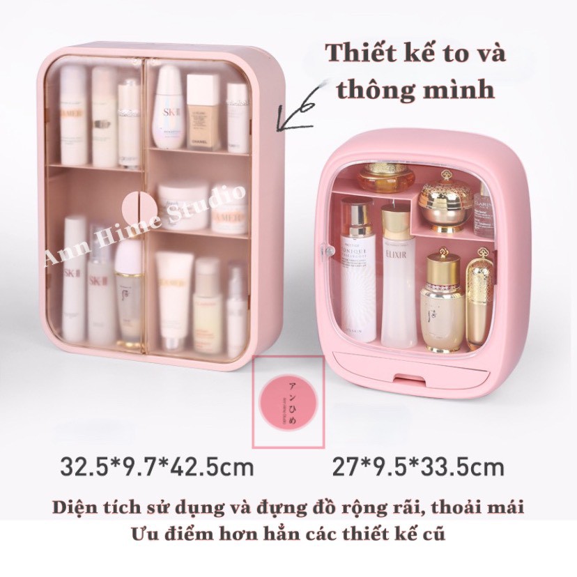 KỆ ĐỰNG MỸ PHẨM TREO TƯỜNG VINTAGE ANNHIME TMP02 mẫu mới nhất 2021