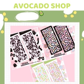 Sticker / Hình Dán Gấu Hologram Dễ Thương