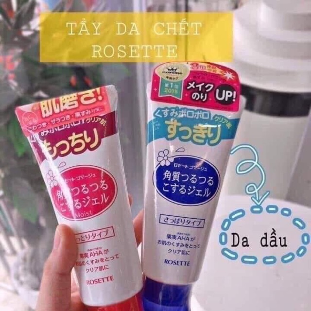 Tẩy da chết Rosette - Nhật Bản