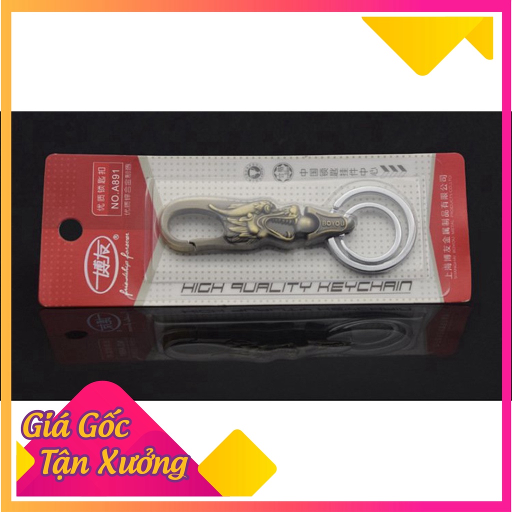 Móc Khóa Đầu Rồng BoYou (giá 1 chiếc) (Ảnh Sp thật)