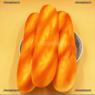 CXJJ New French Baguettes Jumbo Squishy Keyboard Hand Pillow Scent Loaf Bread Toy[VN]