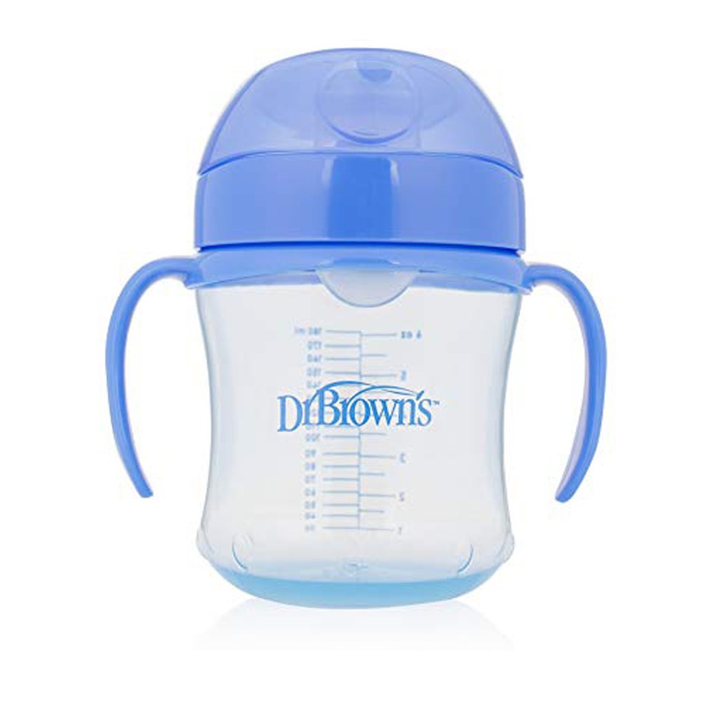 BÌNH TẬP UỐNG NƯỚC DR.BROWN'S 180ML MÀU XANH