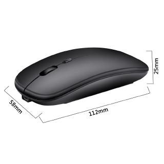 Mouse✿ 2.4G Wireless Mouse Bluetooth 5.0 Silent Dual Mode Rechargeable Mouse 【BEST】