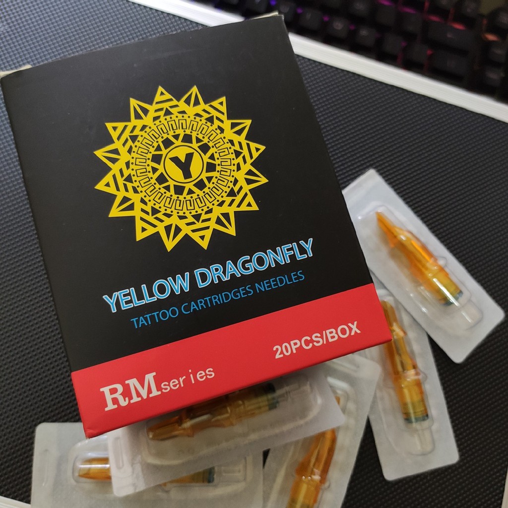 Kim Pen 15RM Yellow Dragonfly đánh bóng