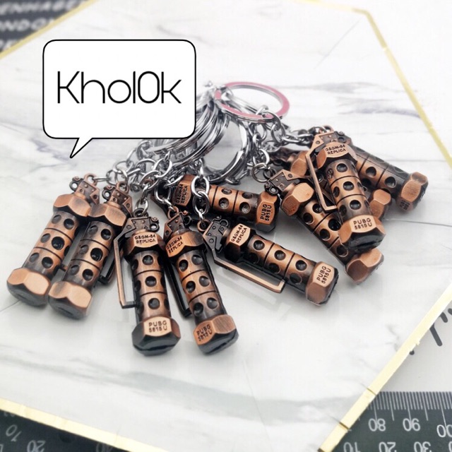 Sỉ 10 móc chìa khoá bình xé gas khói  69k