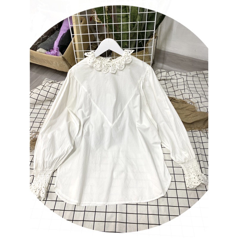 Áo sơ mi trắng kiểu 2hand