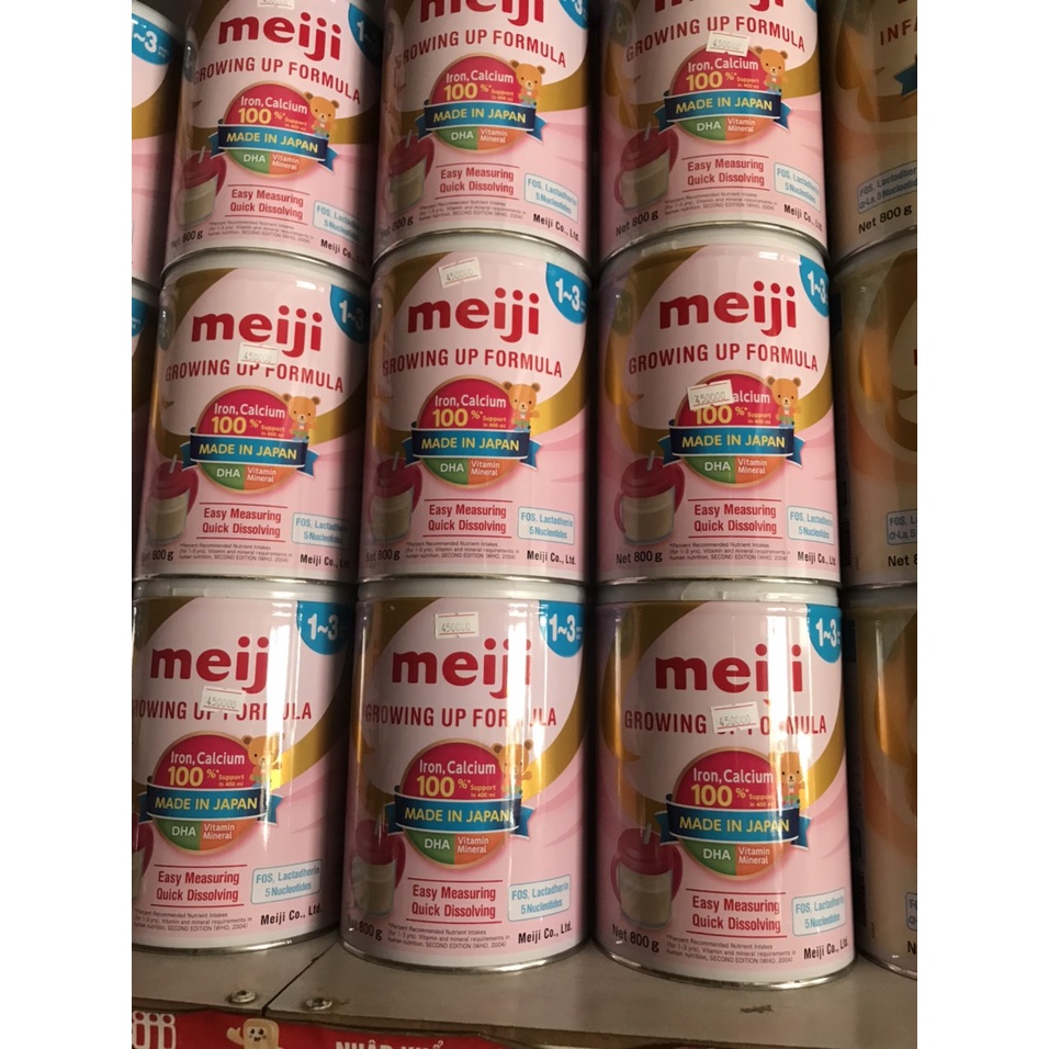SỮA MEIJI 0/3, 800G VÀ meiji thanh 400G, 3-10 tuổi xé đai