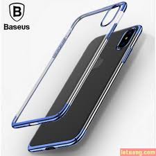 Ốp lưng Baseus Glitter cứng viền màu iphone X/XS/ XR/ XS Max