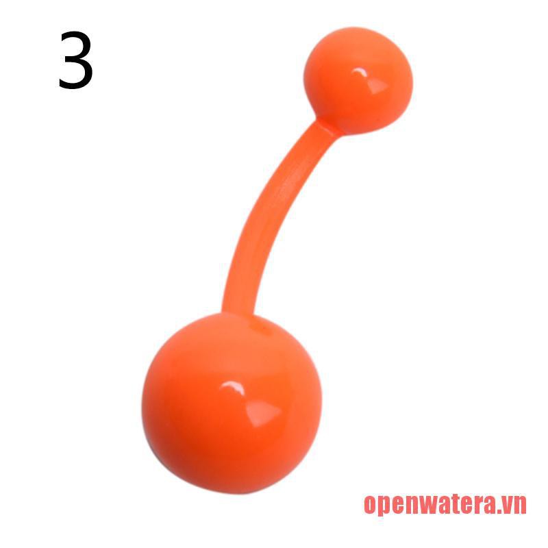 Set 12 khuyên rốn nhiều màu sắc thời trang cá tính