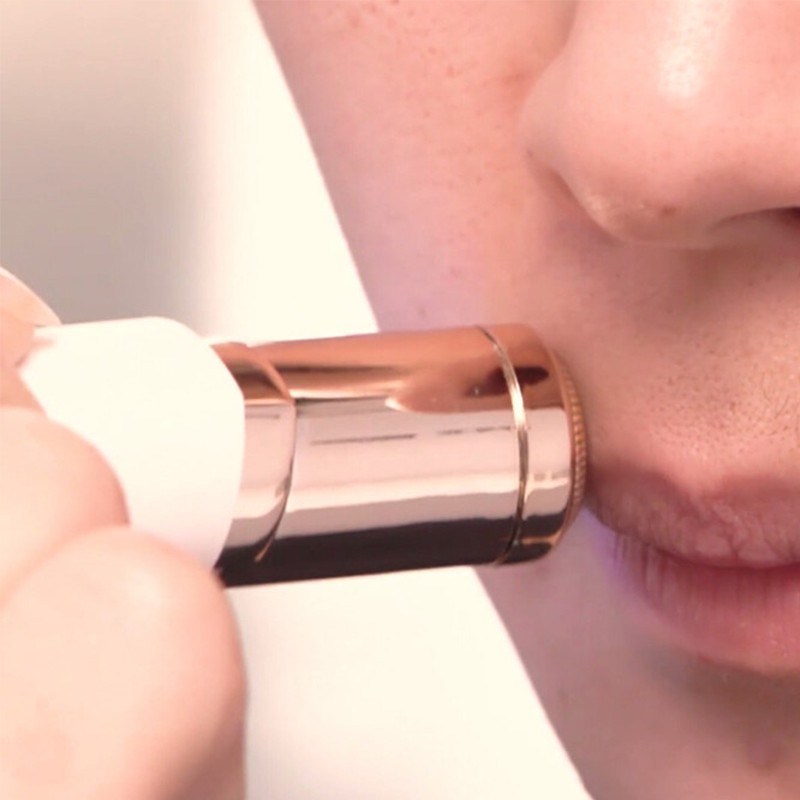 [Hàng mới về] Máy tẩy lông không đau hình son môi thiết kế nhỏ gọn dành cho nữ