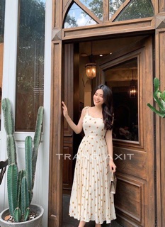 ĐẦM BI PHỐI CHÂN VÁY DẬP LY #180k