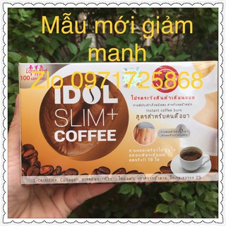 Cà phê giảm cân idol slim coffee [idol slim+mạnh]