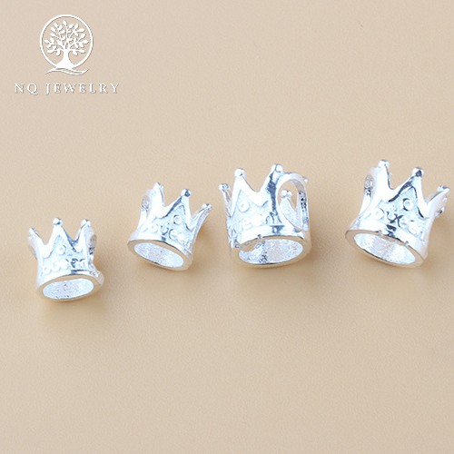 Charm bạc vương miệng hoàng gia - NQ Jewelry