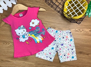 Bộ sát nách bé gái