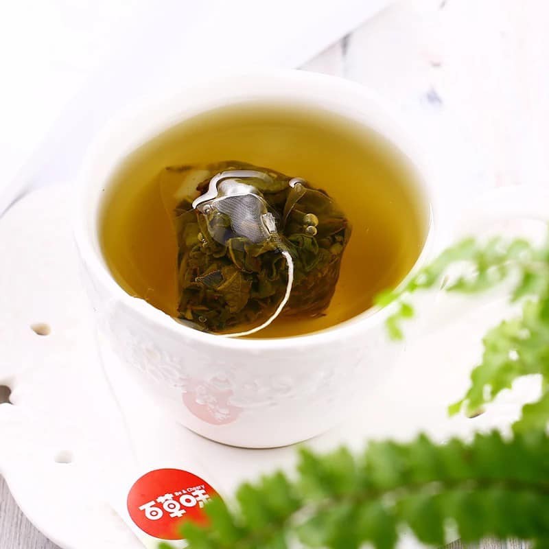 1 gói Trà ô long đào trắng Túi tam giác kết hợp trà thơm Trà trái cây_phiên bản giới hạn