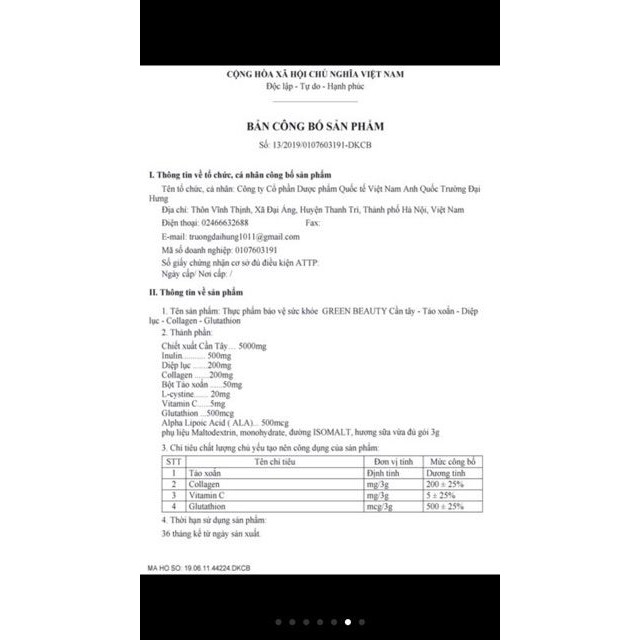 Nước ép cần tây GREEN BEAUTY | BigBuy360 - bigbuy360.vn