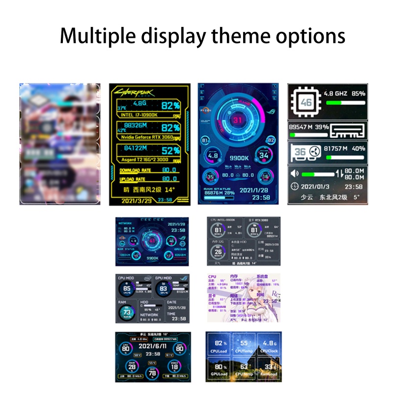 Utakee Vỏ Bọc Bảo Vệ Màn Hình Máy Tính IPS USB Mini Tiện Dụng