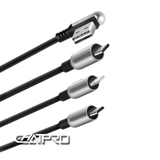 CÁP SẠC HOCO 3 in 1  : Lightning- Micro Usb- Usb Type C