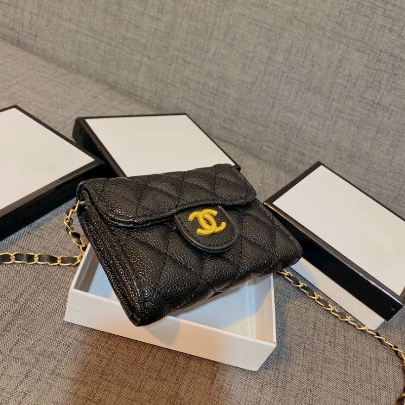 [BÁN SỈ] Ví Chữ Chàleo Size 13cm - Có Dây Đeo Chéo - Loại Đẹp - Hình Thật