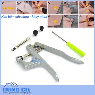 Kìm bấm khuy nhựa, cúc nhựa 3 cỡ T3/T5/T8