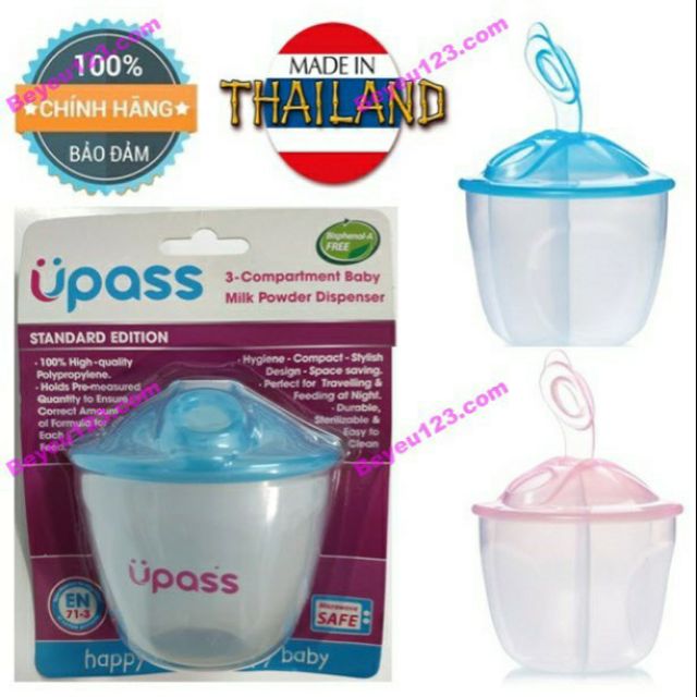 Hộp Chia Sữa Tròn Upass UP8006NX