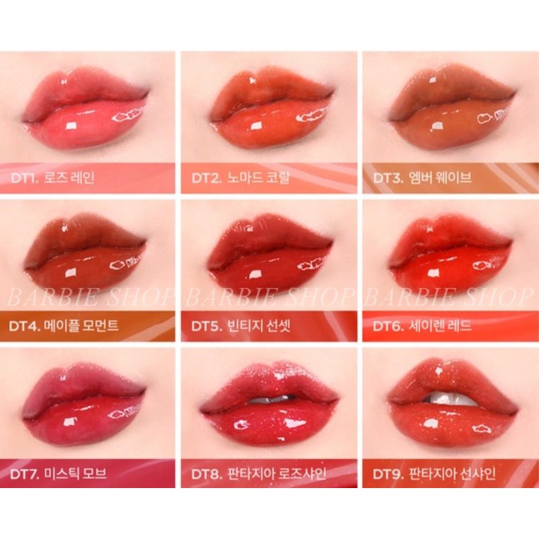 MERZY Son Tint Bóng Siêu Lì Cho Đôi Môi Căng Mọng Merzy Aurora Dewy Tint 5.5g Made in Korea