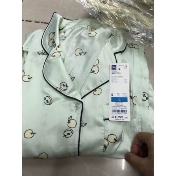 Bộ Pyjama GU dài tay