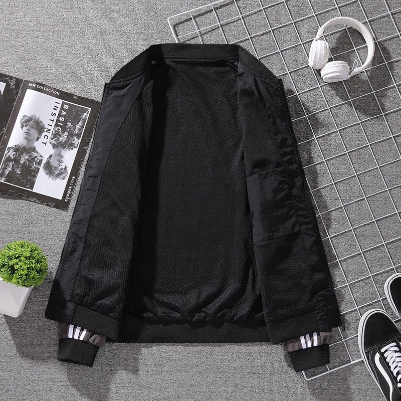 Áo khoác bóng chày Adidas hình cỏ 3 lá dáng ôm thời trang cho nam đẹp | BigBuy360 - bigbuy360.vn