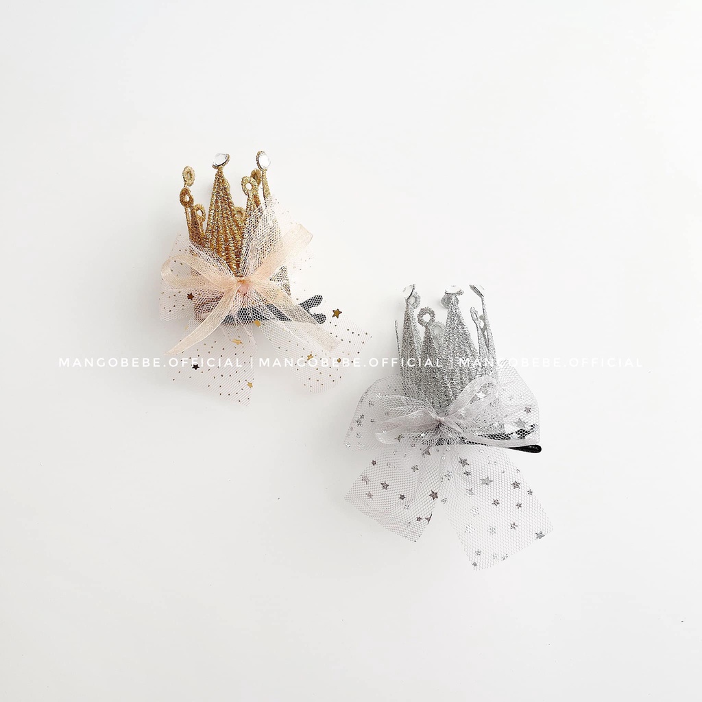 Kẹp tóc vương miện