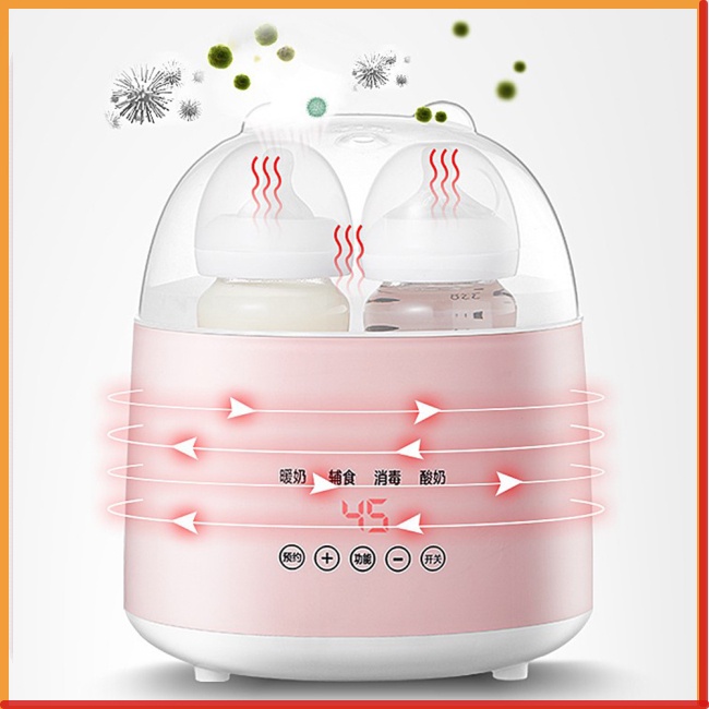 Máy hâm nóng bình sữa thông minh tiệt trùng cho bé