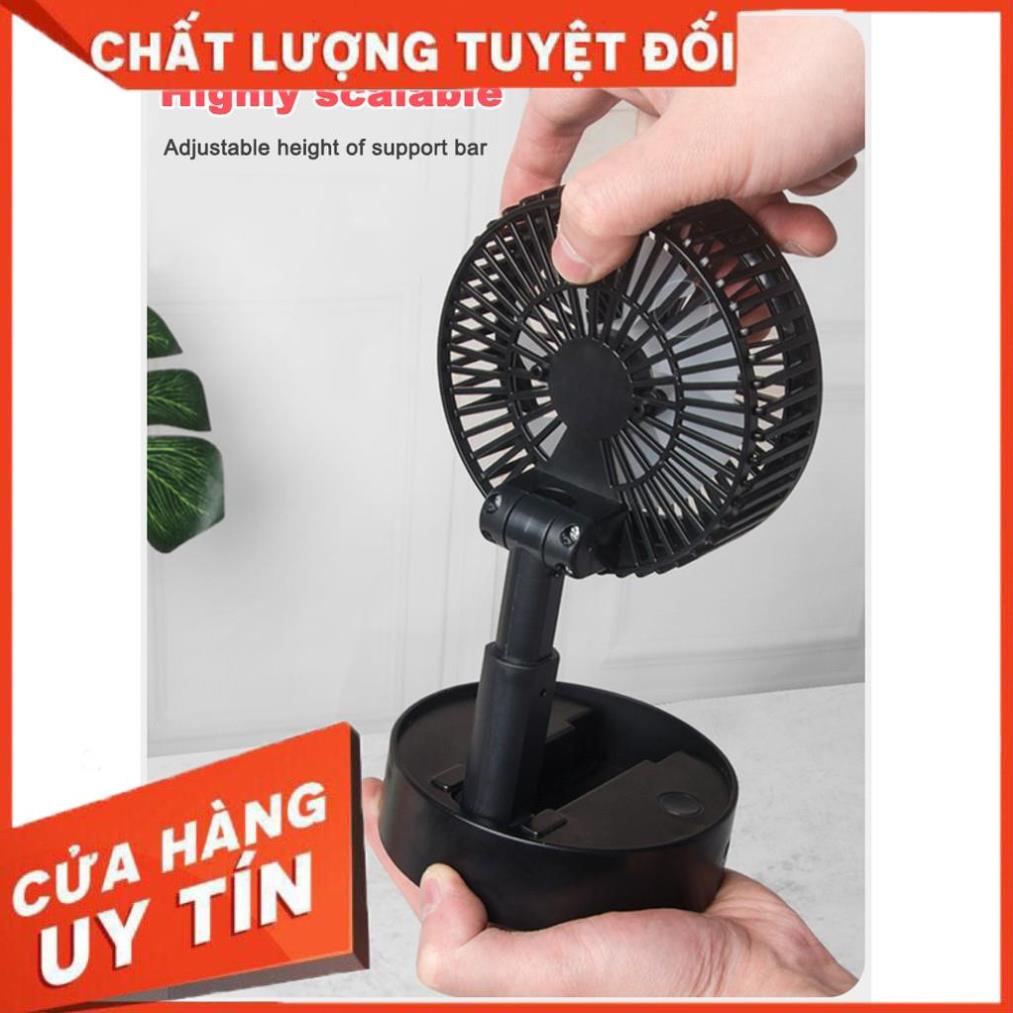 🌥️Tích Điện 3H🌥️Quạt Mini Để Bàn Sạc Tích Điện Gấp Gọn USB Fan A9, Siêu Tiện Dụng Cho Mùa Hè 2021