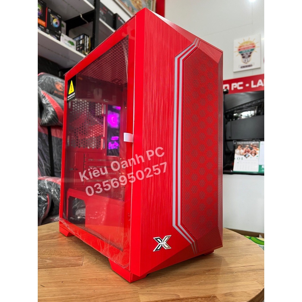 Vỏ máy tính  XIGMATEK GEMINI II sẵn 3 Fan- PREMIUM GAMING M-ATX - Mai Hoàng phân phối và BH 12 tháng