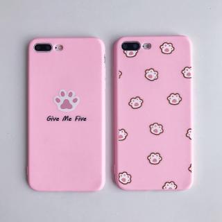 Couple Pink Soft Case Give Me Five Tpu Cover For Vivo V5/V5s V5 Lite Y55 Y97 V7 V9 V11i Y71