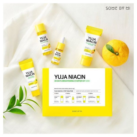 [Chính Hãng] Bộ Kit 4 Sản Phẩm Dưỡng Trắng Da Some By Mi Yuja Niacin Minisize