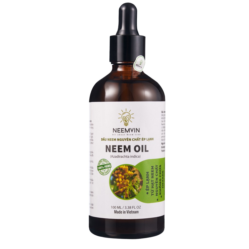 DẦU NEEM NGUYÊN CHẤT ÉP LẠNH - 100ml
