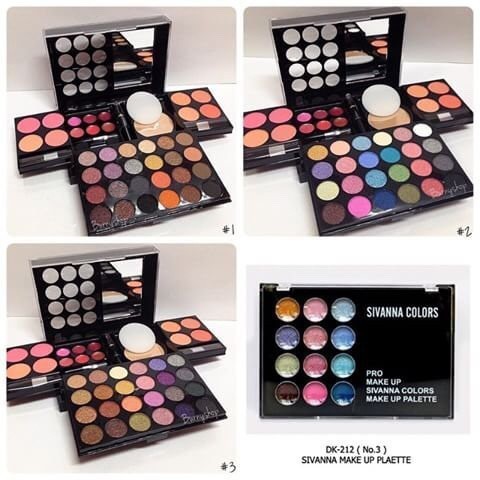 Set trang điểm Sivanna Colors Pro Make Up Palette