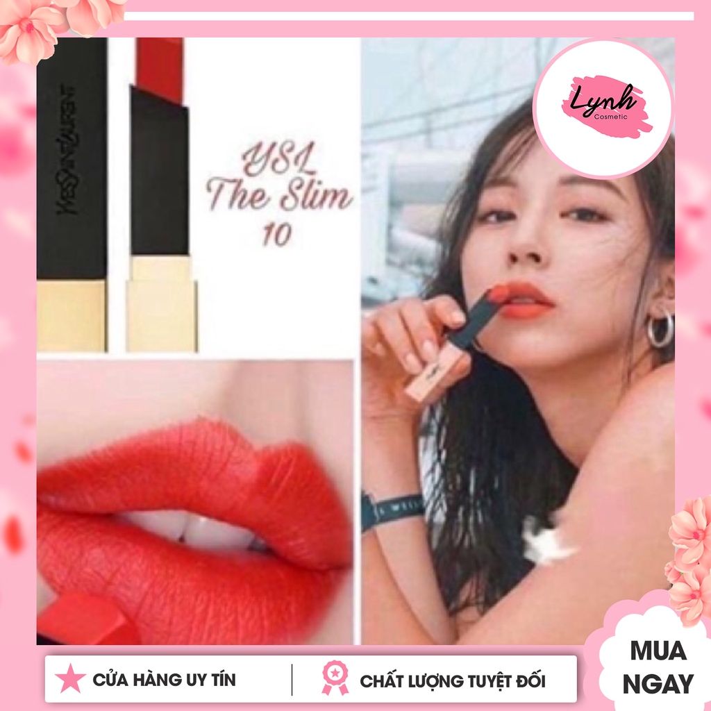 ✅ Son YSL Rouge Pur Couture The Slim. Màu 1.5.9.10.11.12.18.21