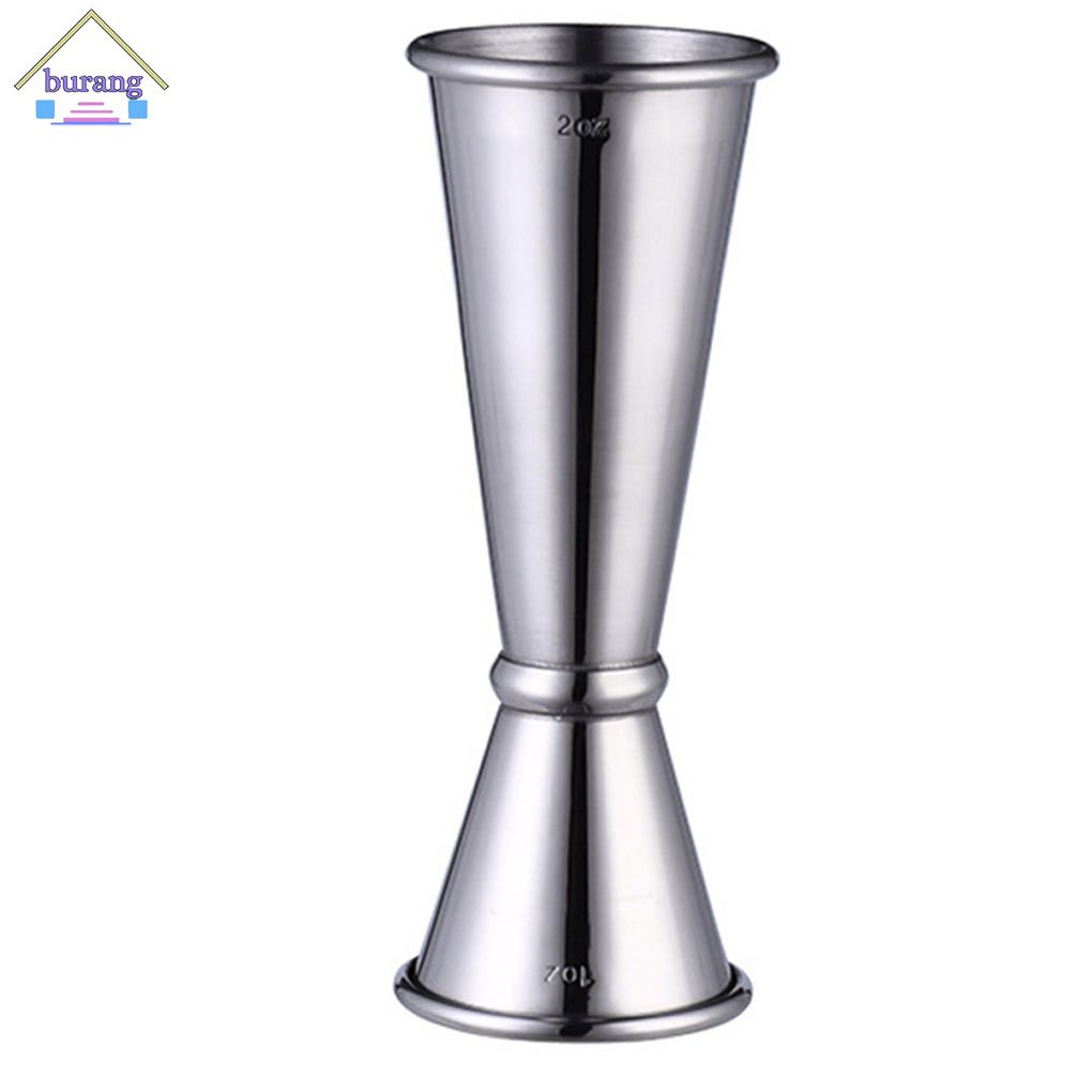 Cốc đo lường làm bằng thép không gỉ 30ml/ 60ml