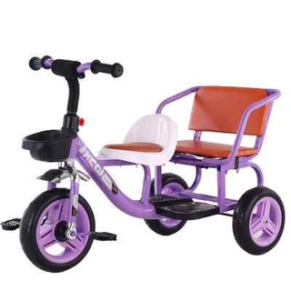 Xe đạp xích lô 2 ghế cho bé