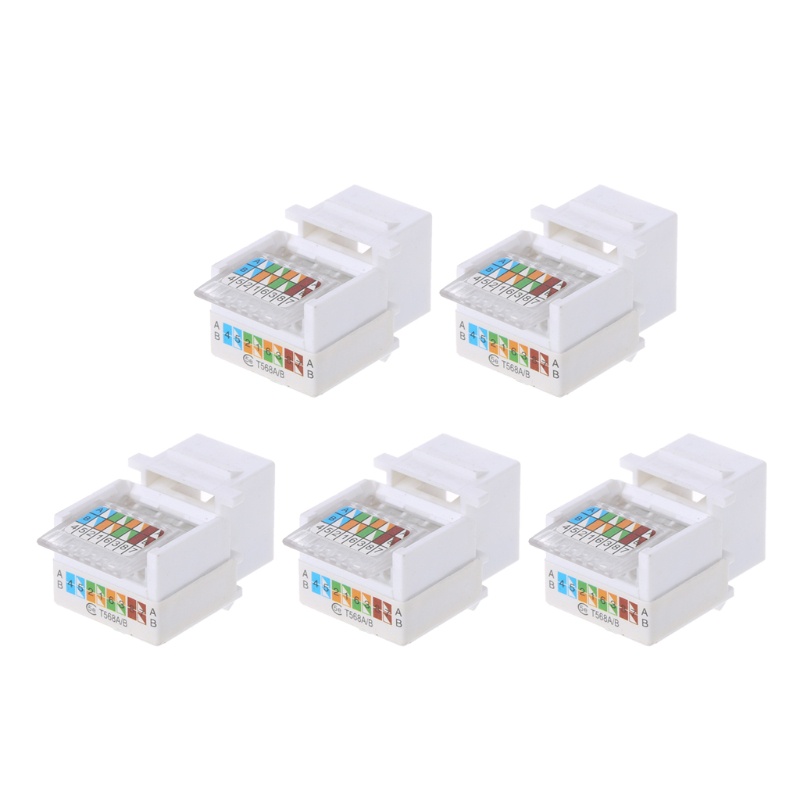 Set 5 dây cáp kết nối mạng CAT5E UTP RJ45 cho AMP