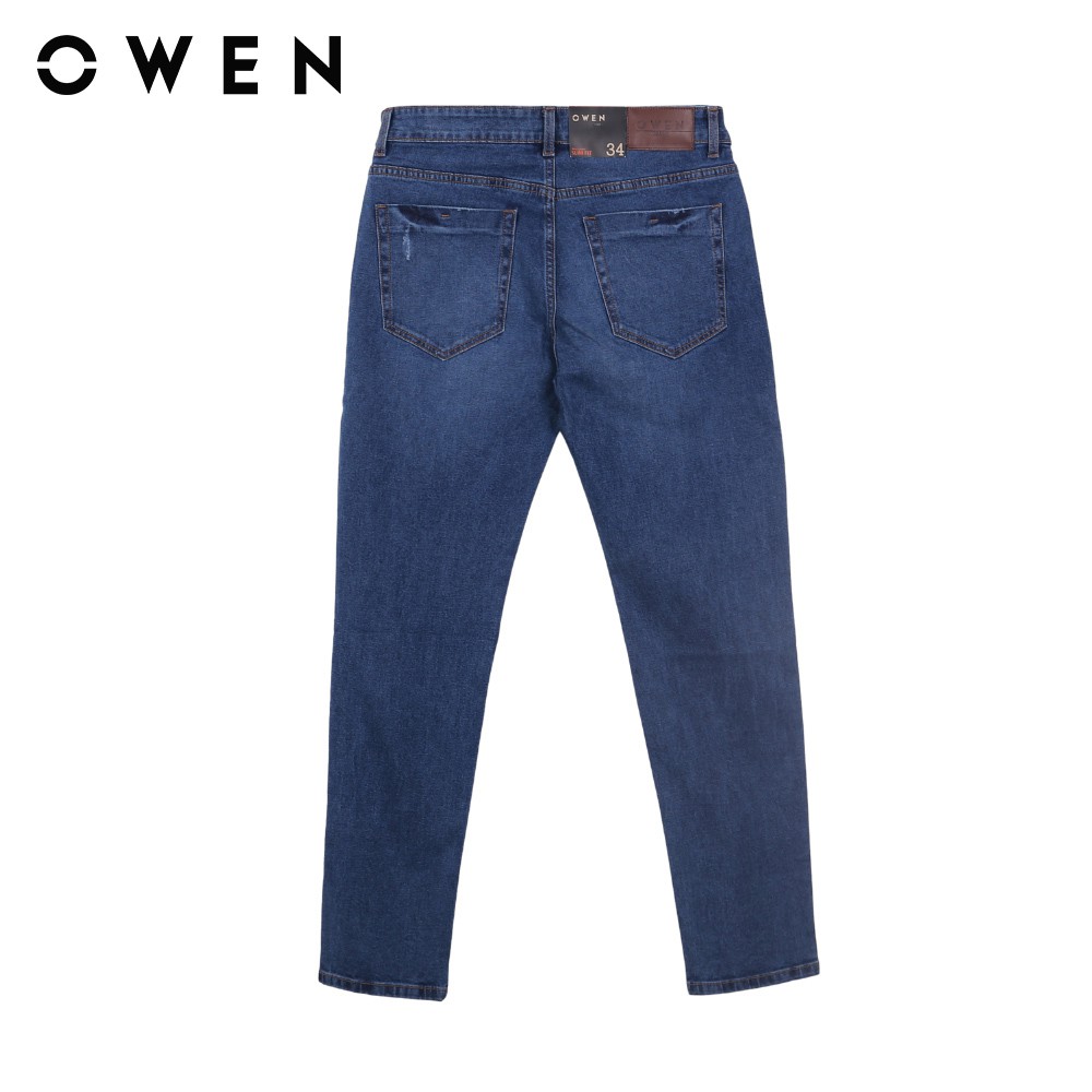 Quần jeans nam Owen Slimfit màu xanh - QJSL23687 (MHR) | BigBuy360 - bigbuy360.vn