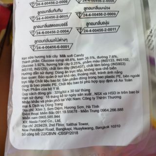 Kẹo Dẻo Thái Lan DANSON Trái Cây Đủ vị