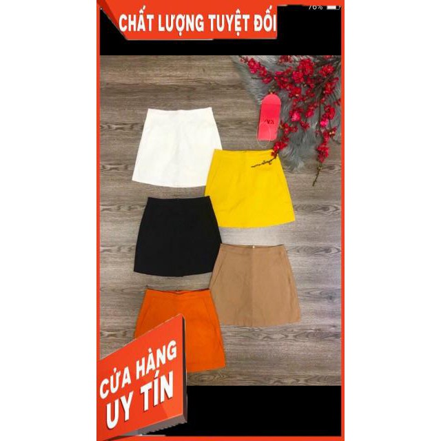 Chân váy A tuyết mưa có quần trong hàng thiết kế có túi- ko phải vải thun | BigBuy360 - bigbuy360.vn