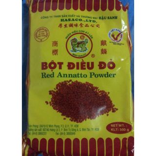 Bột điều đỏ gói 500g 55k